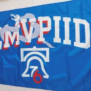 Philadelphia 76ers Flag Sixers Embiid MVP 3 by 5 Feet Brand New